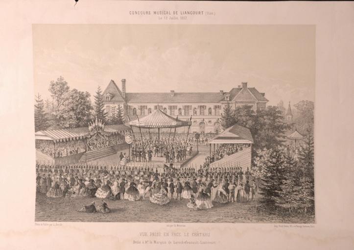 Concours musical de Liancourt, le 12 juillet 1857_0