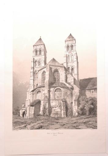 Abside de l'église de Morienval (Oise)_0