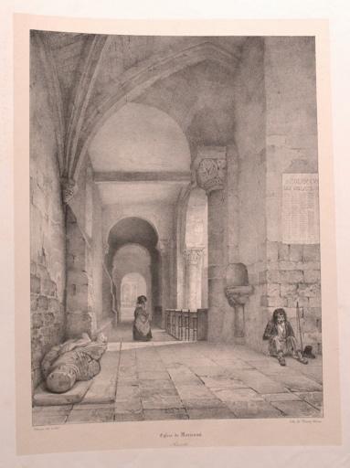 Eglise de Morienval (Oise), Charles Villemin, 19e siècle