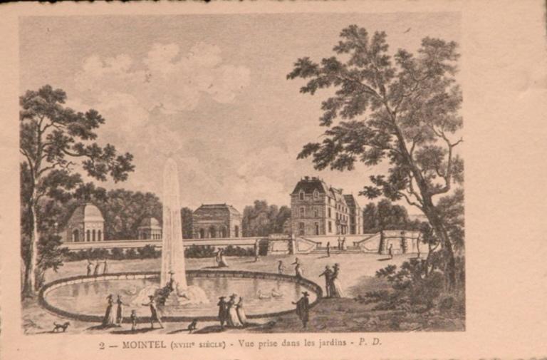 Vue du château de Nointel (titre factice)_0