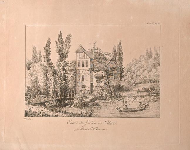 Entrée du Jardin de Vilette, près de Pont-Sainte-Maxence (Oise)_0