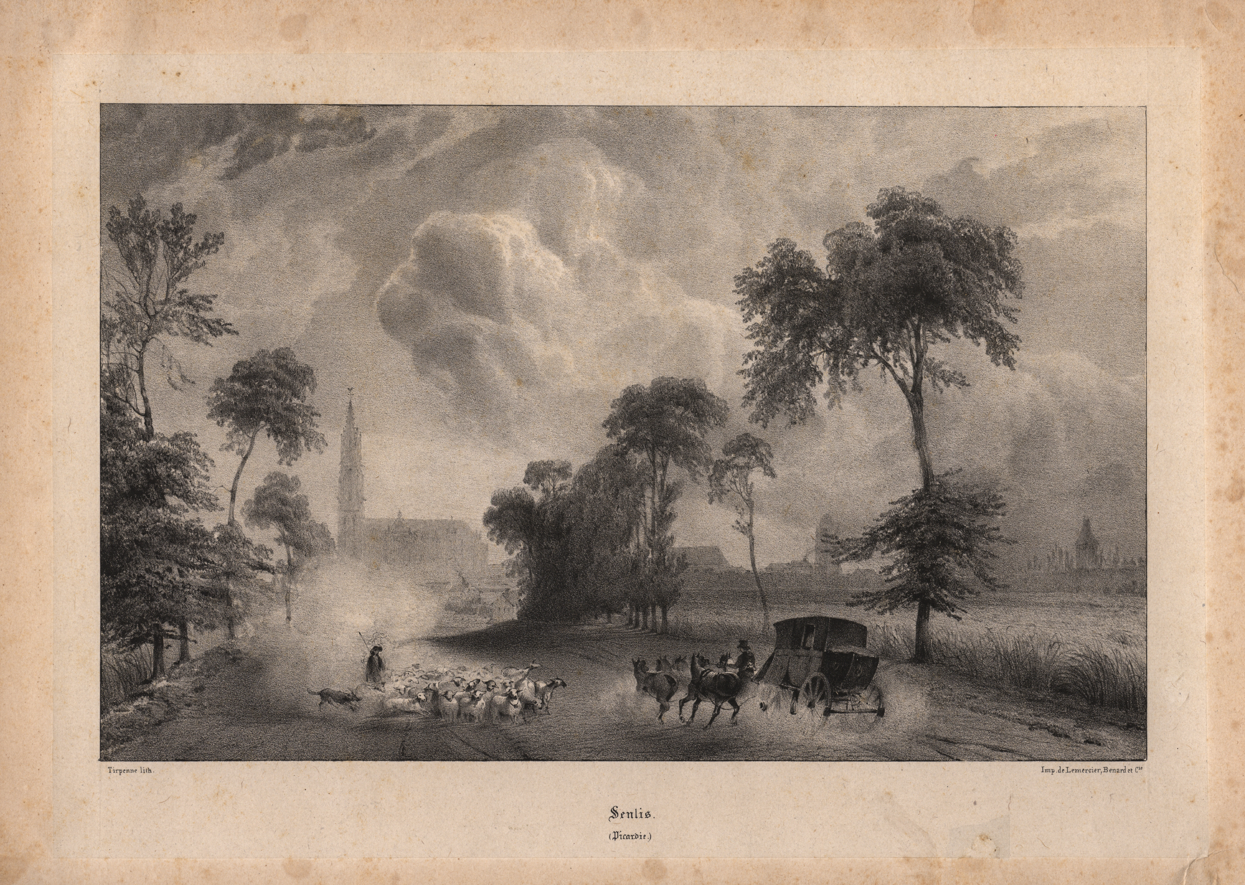 Senlis (Oise), Jean-Louis Tirpenne, 1836