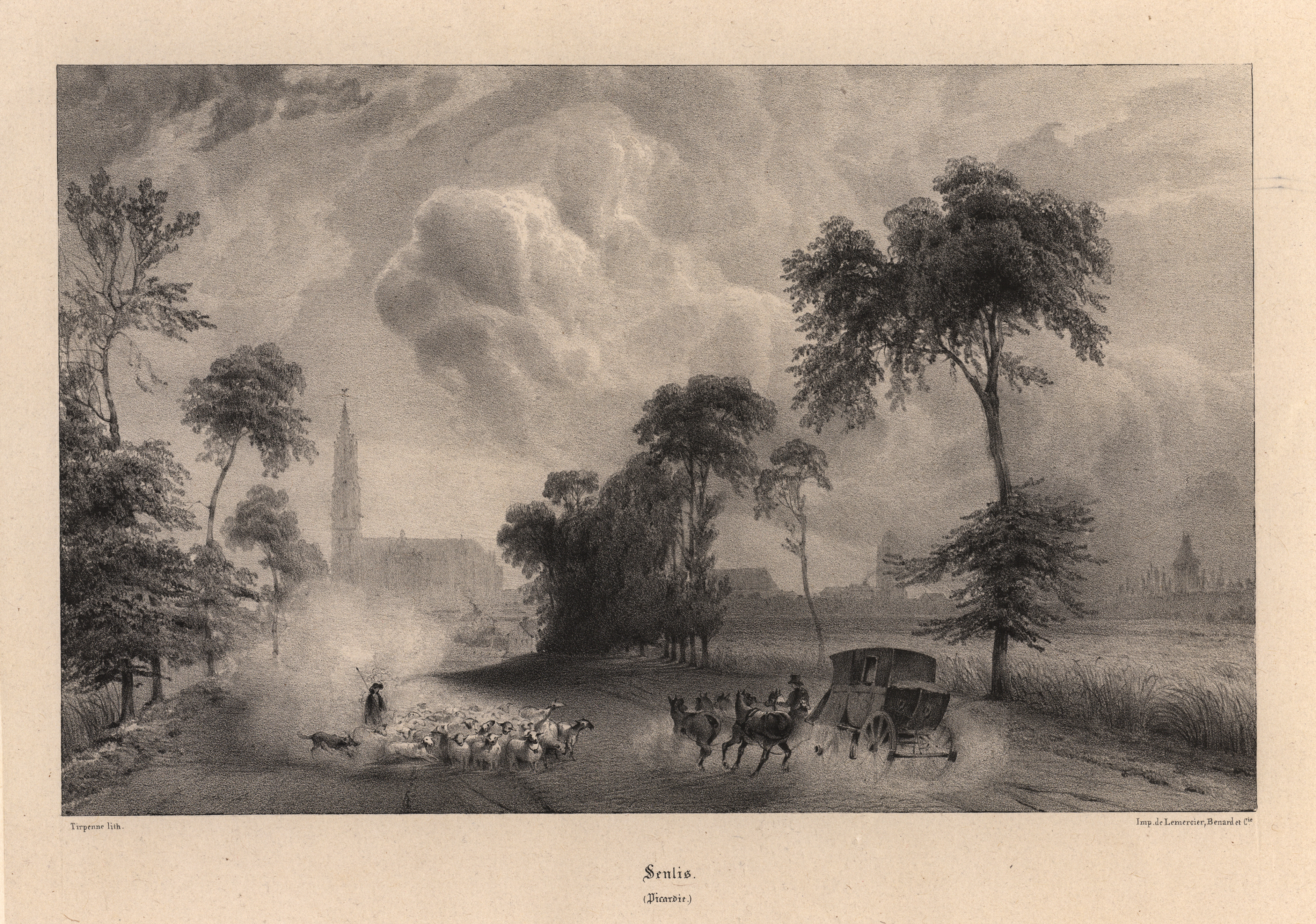 Senlis (Oise), Jean-Louis Tirpenne, 1836