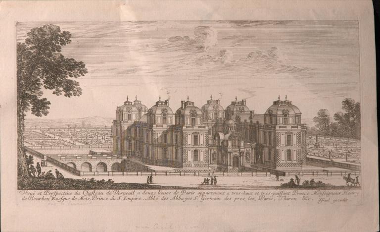 Vue du château de Verneuil à douze lieues de Paris (Oise)_0