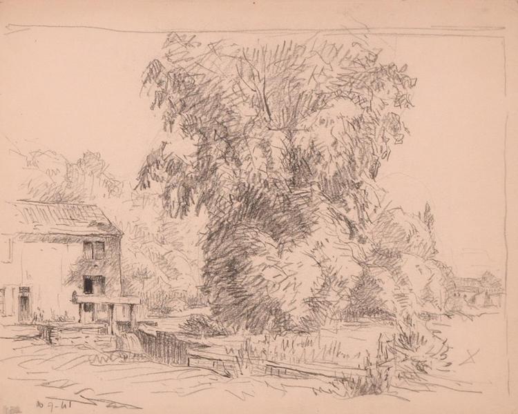 Moulin près de Courteuil (titre factice)_0