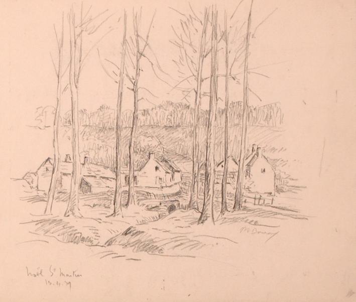 Noël-Saint-Martin à travers les arbres (titre factice)_0