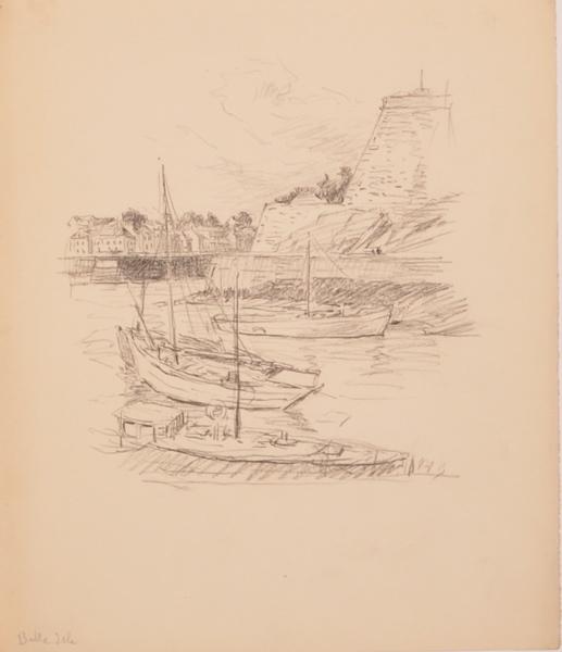 Belle-Isle, le port du Palais (titre factice)_0