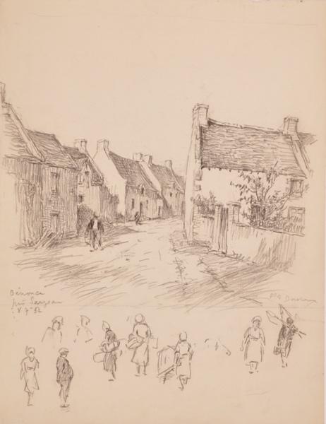Rue de Bénonce près de Sarzeau (titre factice)_0