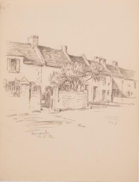 Kercambre : une rue du village (titre factice)_0