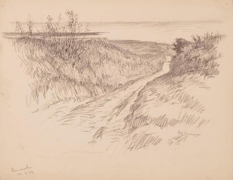 Kercambre : chemin menant à la mer (titre factice)_0