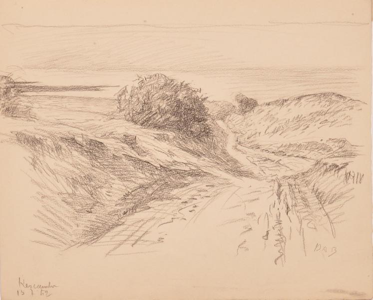 Kercambre : chemin menant à la mer (titre factice)_0
