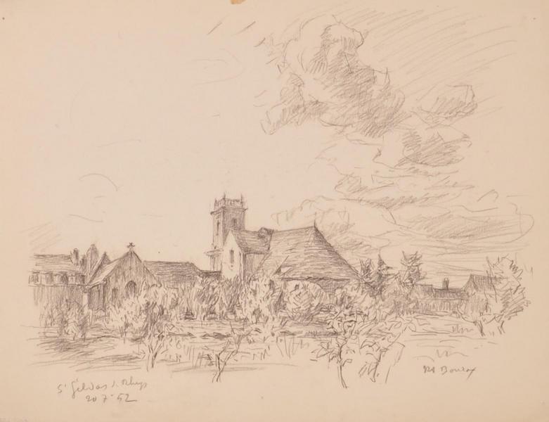 L'église de Saint-Gildas-de-Rhuys (titre factice)_0