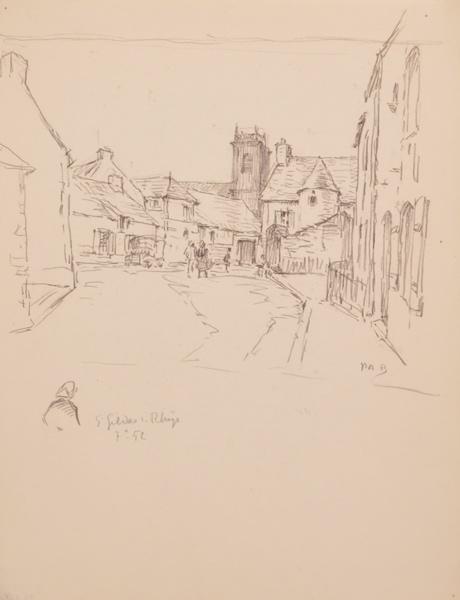 Une rue de Saint-Gildas-de-Rhuys (titre factice)_0