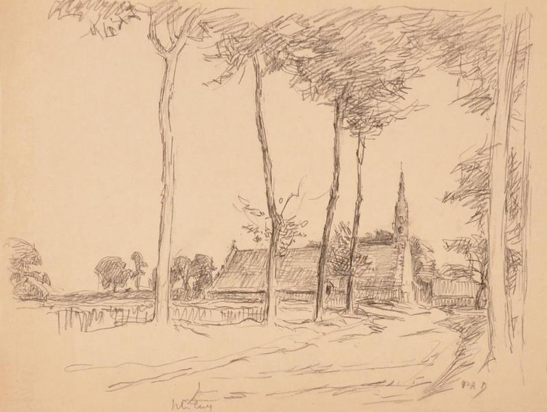 Église (titre factice), Paul-Adrien Bouroux, 19e siècle, 20e siècle