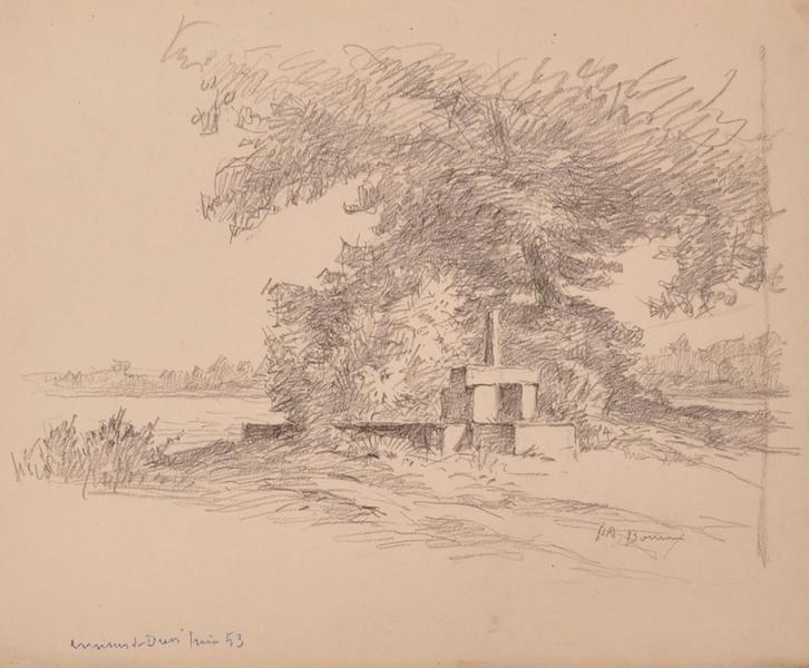 Environs de Dun, l'étang (titre factice)_0