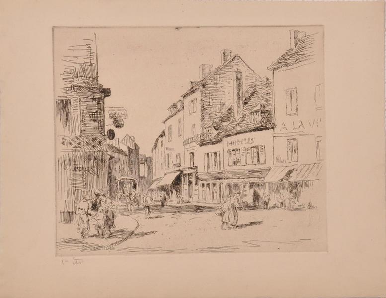 Senlis (titre factice), Paul-Adrien Bouroux, 19e siècle, 20e siècle