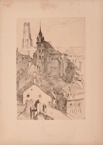 Fribourg, l'église de Saint-Maurice (titre factice)_0