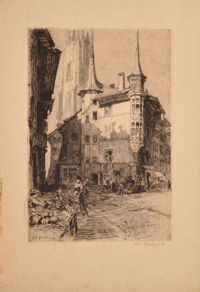 Fribourg, petit marché sur une place (titre factice)_0