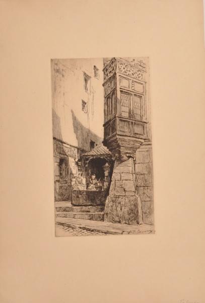 Fribourg, pignon sculpté (titre factice)_0