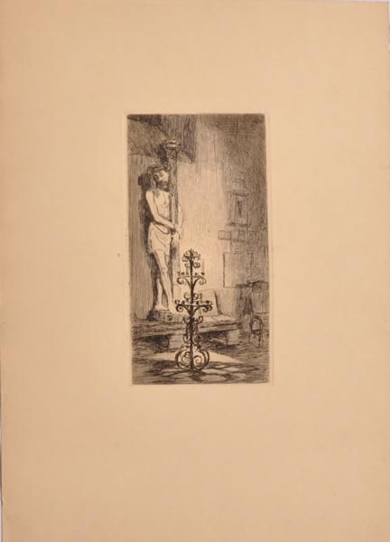Fribourg, le Christ à la colonne de l'église des Cordeliers (titre factice)_0