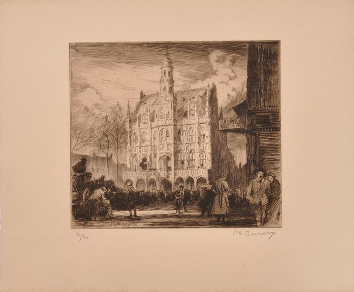 Audenarde, l'Hôtel de Ville (titre factice)_0
