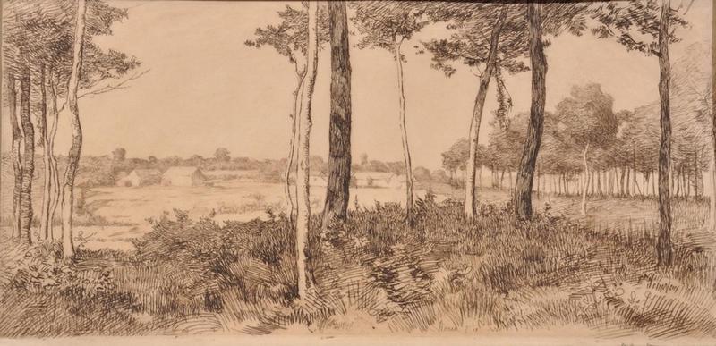Lisière de bois à Avrée (titre factice)_0