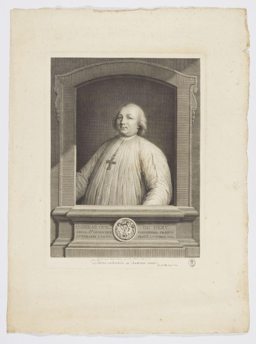 André-Guillaume de Géry (1727-1786), abbé de Sainte-Geneviève de Paris (titre factice)_0