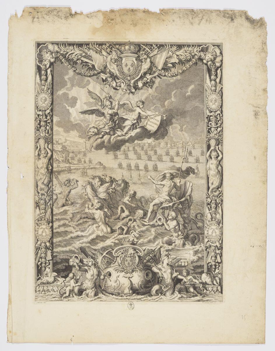 Le Neptune françois ou Recueil des cartes marines  (titre factice), Pierre Lepautre, 1703-1716