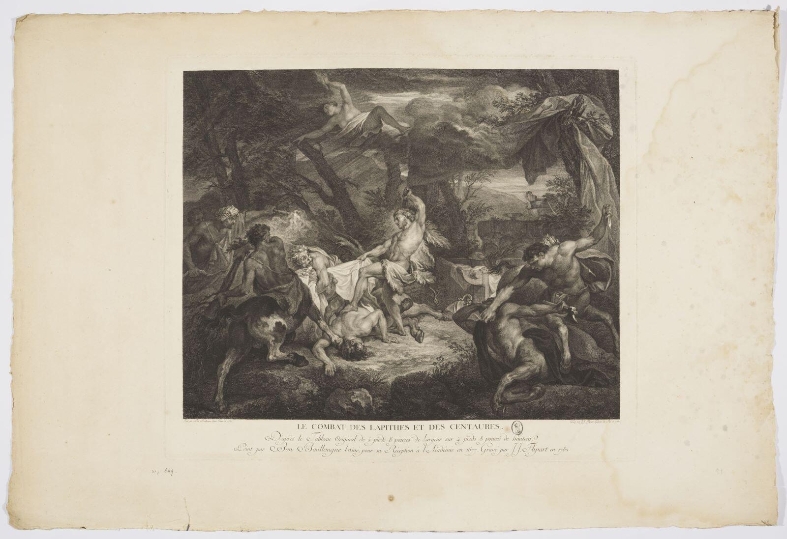 Le combat d'Hercule et de Pholus contre les Centaures (titre factice)_0