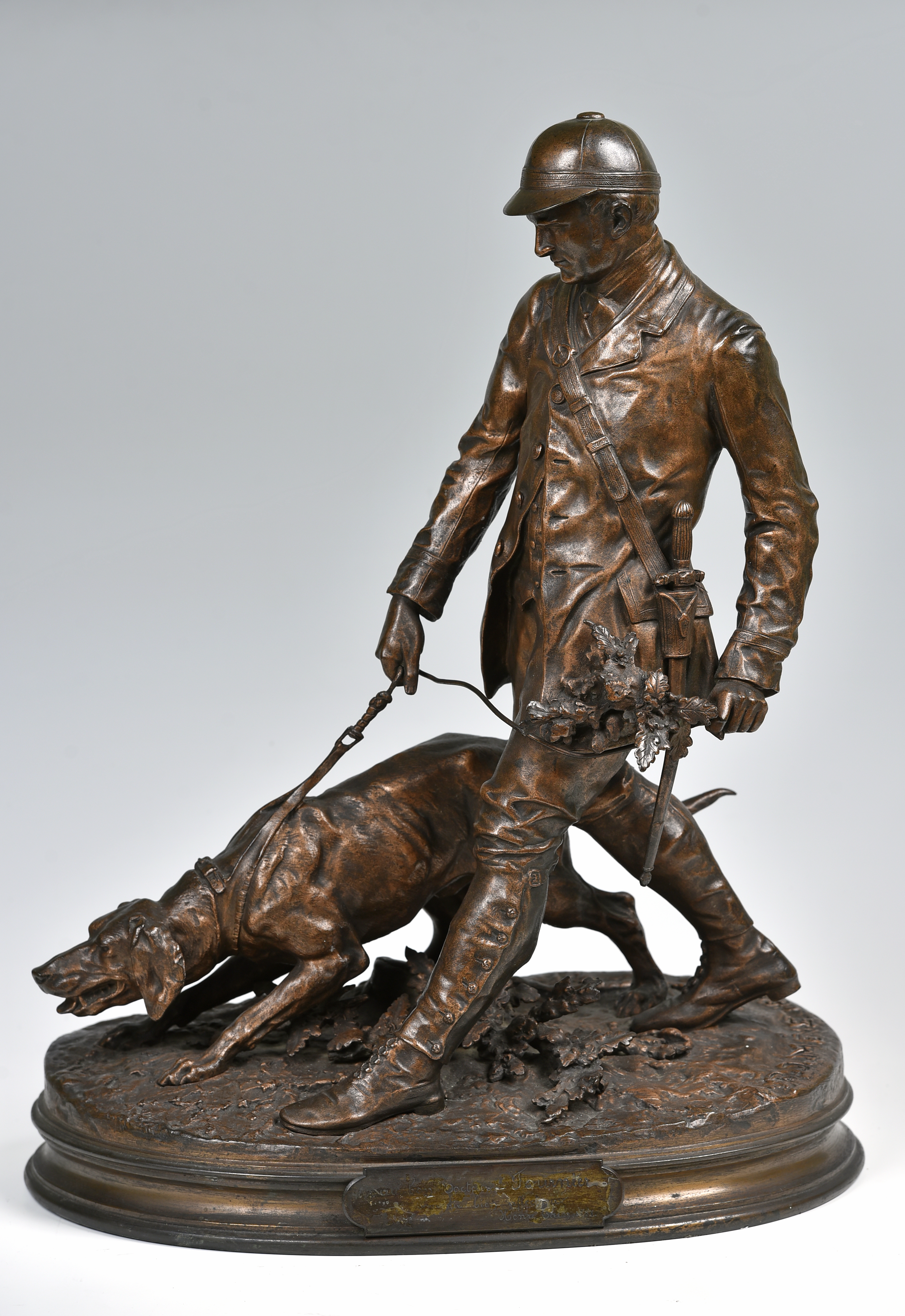 Le valet de limier, Pierre Jules Mene, 1869