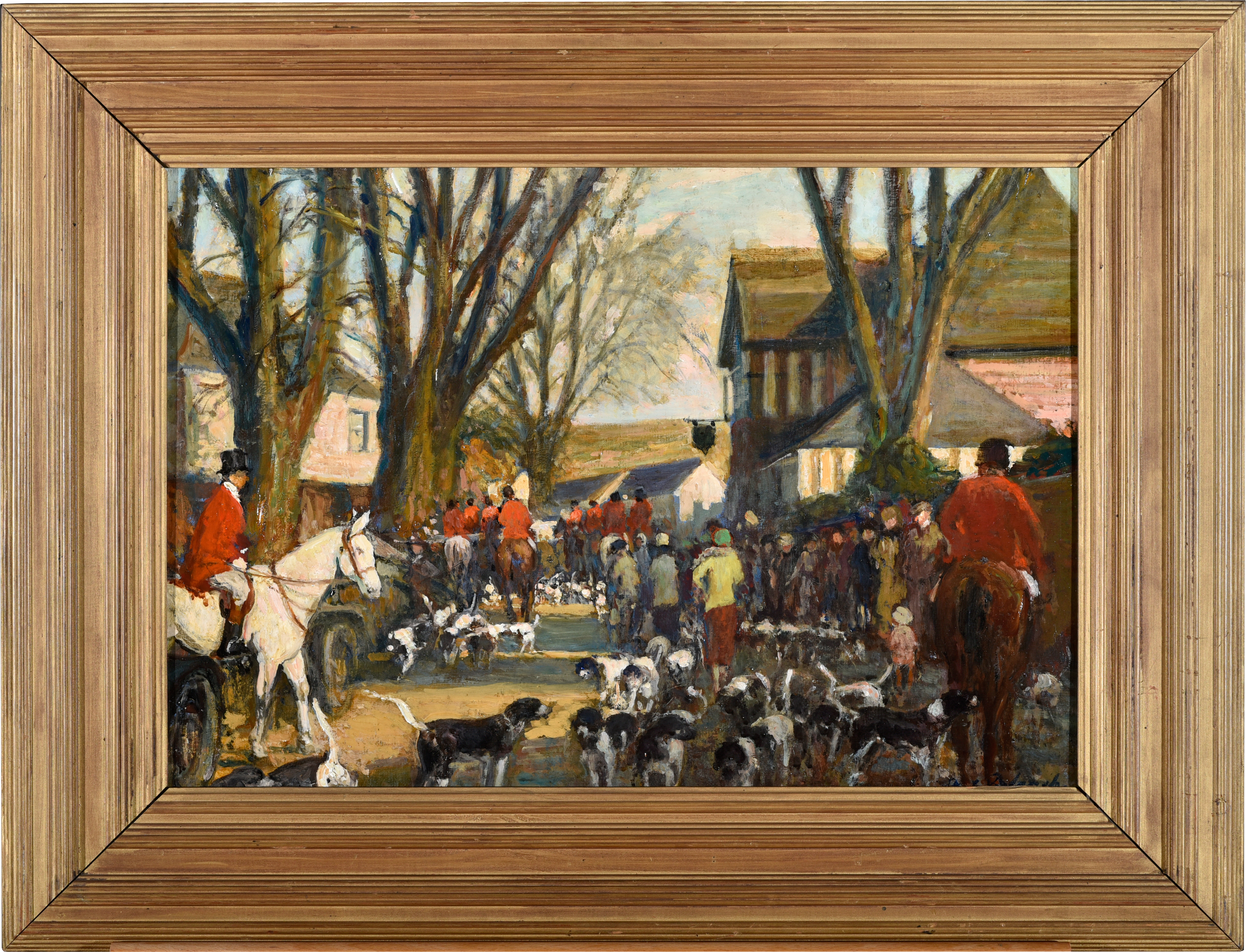 Rendez-vous de chasse en Angleterre, Jacques Emile Blanche, 1890-1942