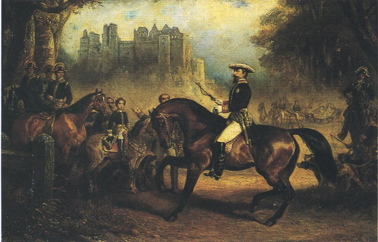 Rendez-vous de chasse de Napoléon III à Pierrefonds_0