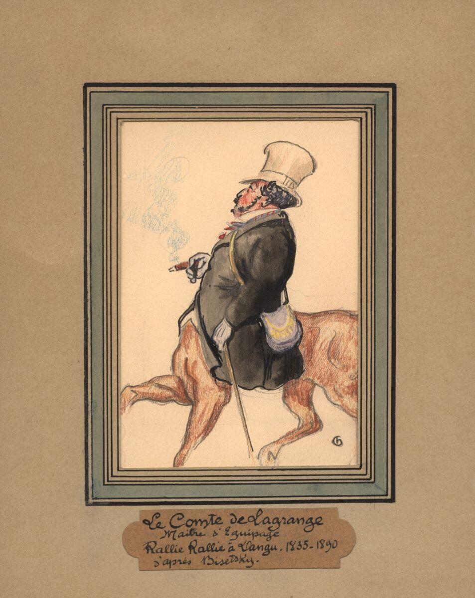 Portrait du comte de Lagrange, Charles-Jean Hallo