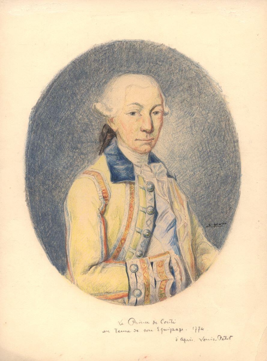 Portrait du prince de Conti, Charles-Jean Hallo