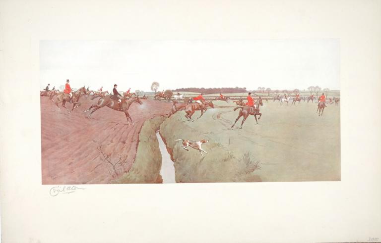 Hunting Countries of England, The Fitz William, Cecil Charles Windsor Aldin, 1912-1913