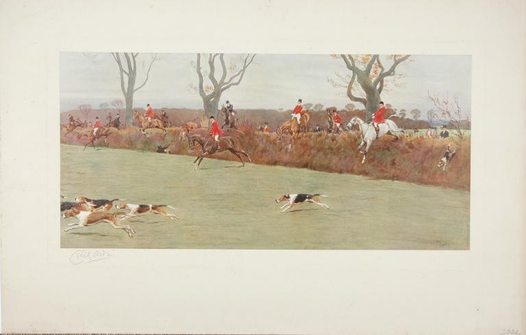 Hunting Countries of England, The Blackmore Vale, Cecil Charles Windsor Aldin, 1912-1913