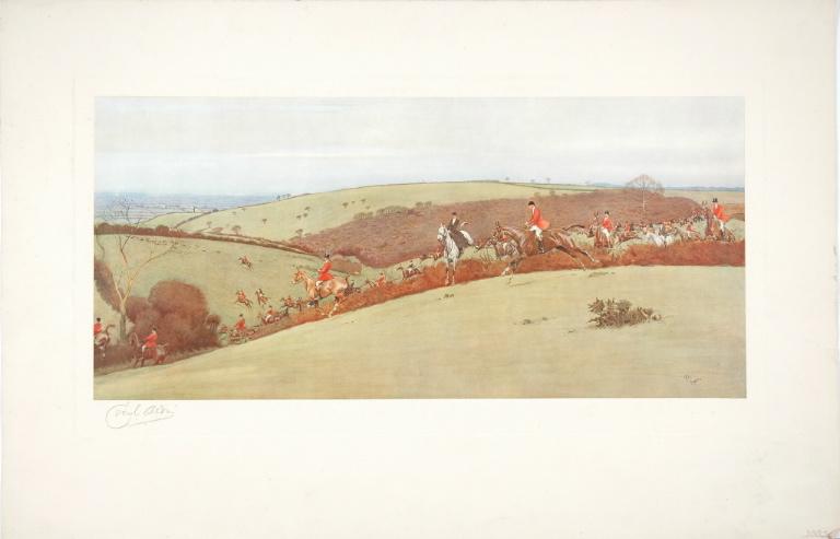Hunting Countries of England, The Belvoir, Cecil Charles Windsor Aldin, 1912-1913