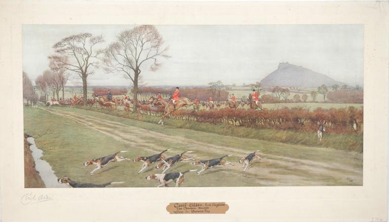 Hunting Countries of England, The Cheshire Hounds, Cecil Charles Windsor Aldin, 1912-1913