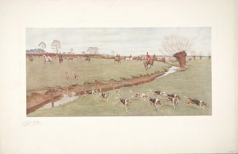 Hunting Countries of England, The Meynell, Cecil Charles Windsor Aldin, 1912-1913