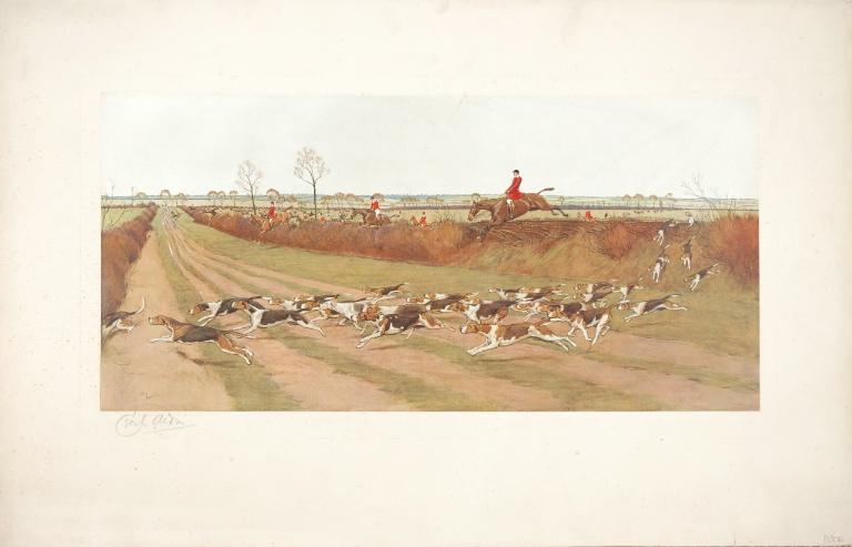 Hunting Countries of England, The Pytchley, Cecil Charles Windsor Aldin, 1912-1913
