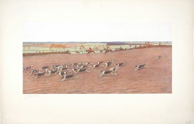 Hunting Countries of England, The York and Ainsty, Cecil Charles Windsor Aldin, 1912-1913