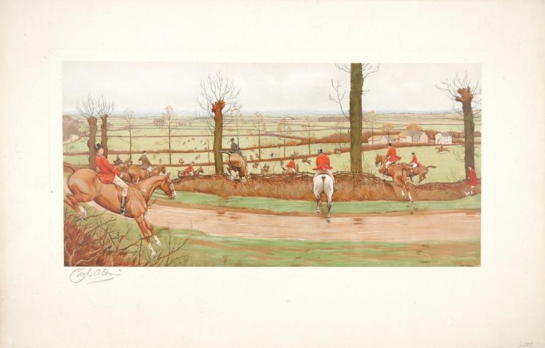 Hunting Countries of England, the V.W.H., Cecil Charles Windsor Aldin, 1912-1913