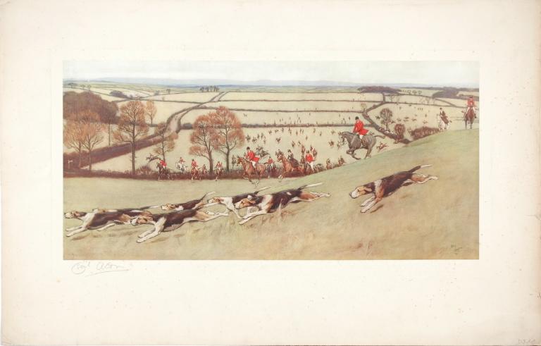 Hunting Countries of England, The Quorn, Cecil Charles Windsor Aldin, 1912-1913