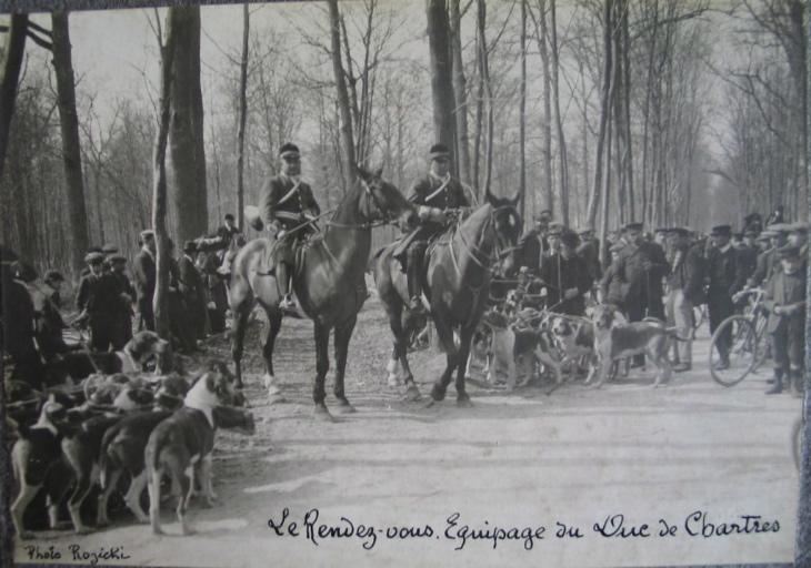 Equipage du duc de Chartres. Le Rendez-vous, Eugène de Rozycki, 1894-1910
