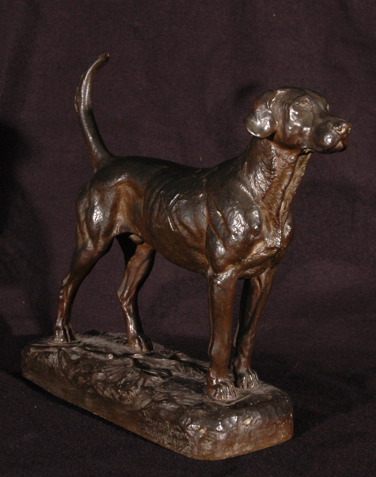 Chien de meute, Georges Busson, 19e siècle, 20e siècle