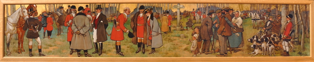 Le rendez-vous, Albert Guillaume, 1911