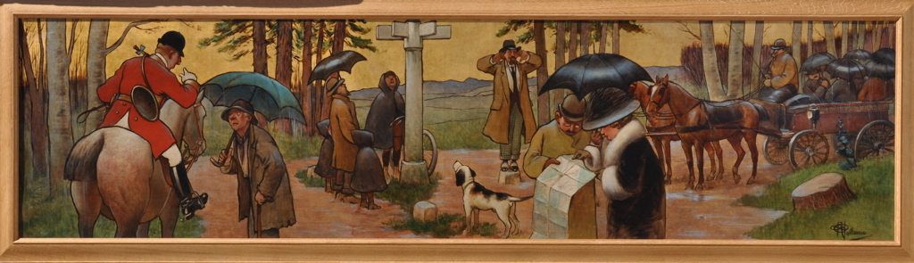 Les égarés, Albert Guillaume, 1911
