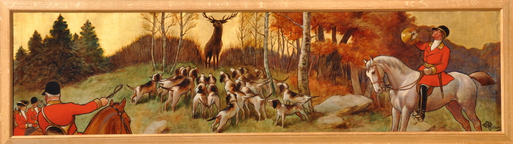 L’hallali, Albert Guillaume, 1911