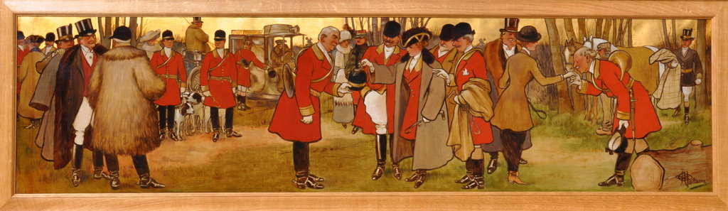 Les honneurs du pied, Albert Guillaume, 1911