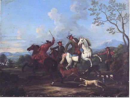 Hallalis de cerf, 1700-1799
